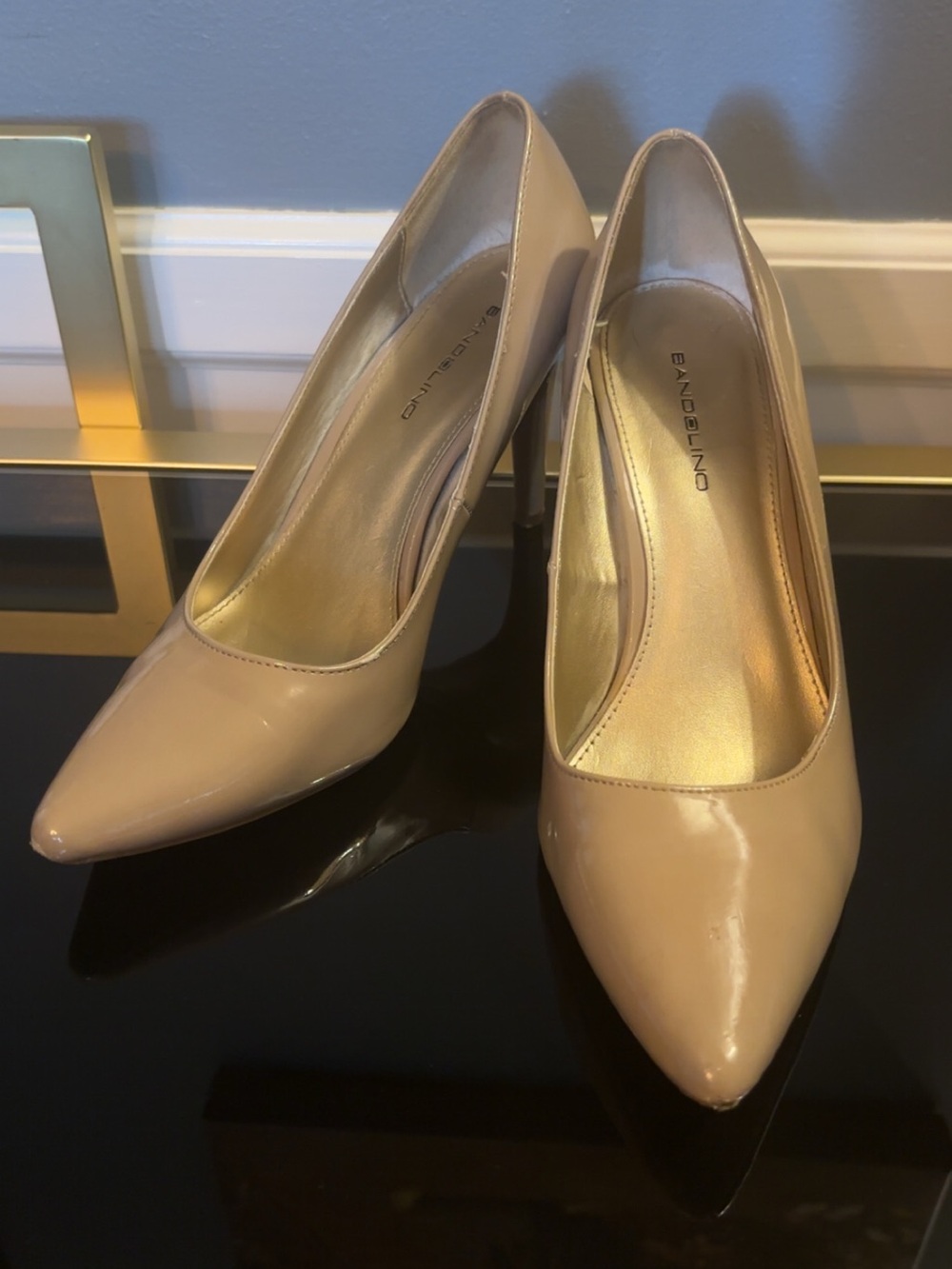 Bandolino Nude Pointed-Toe High Heels SIZE 7.5